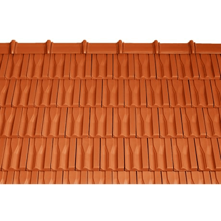 Tigla de baza ceramica Tondach Tango Plus, teracota, finisaj mat, 30 x 50 cm