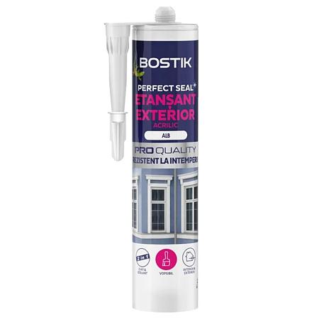 Etasant acrilic Bostik Perfect Seal, exterior, alb, 280 ml