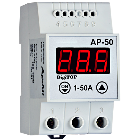 Releu de protectie a amperajului, Digitop AP - 50A