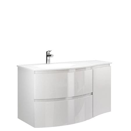 Baza fara lavoar Savini Due Armonia, MDF/PAL, alb, 70 x 56 x 49 cm