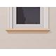 Solbanc decorativ exterior FP202, polistiren EPS 100, 100 x 100 x 2000 mm