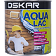 Lac pentru lemn Oskar Aqua, incolor, interior/exterior, 2.5 l