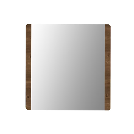 Oglinda baie Sanitop Monaco Cherrywood, rama maro, 60 x 16 x 67.7 cm