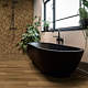 Gresie exterior/interior portelanata Pavimento, mat, maro, tip parchet, clasa aderenta R9, PEI 3, 9 mm, 60 x 15 cm