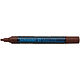 Marker permanent Schneider, varf rotund, 3 mm, cu vopsea maro