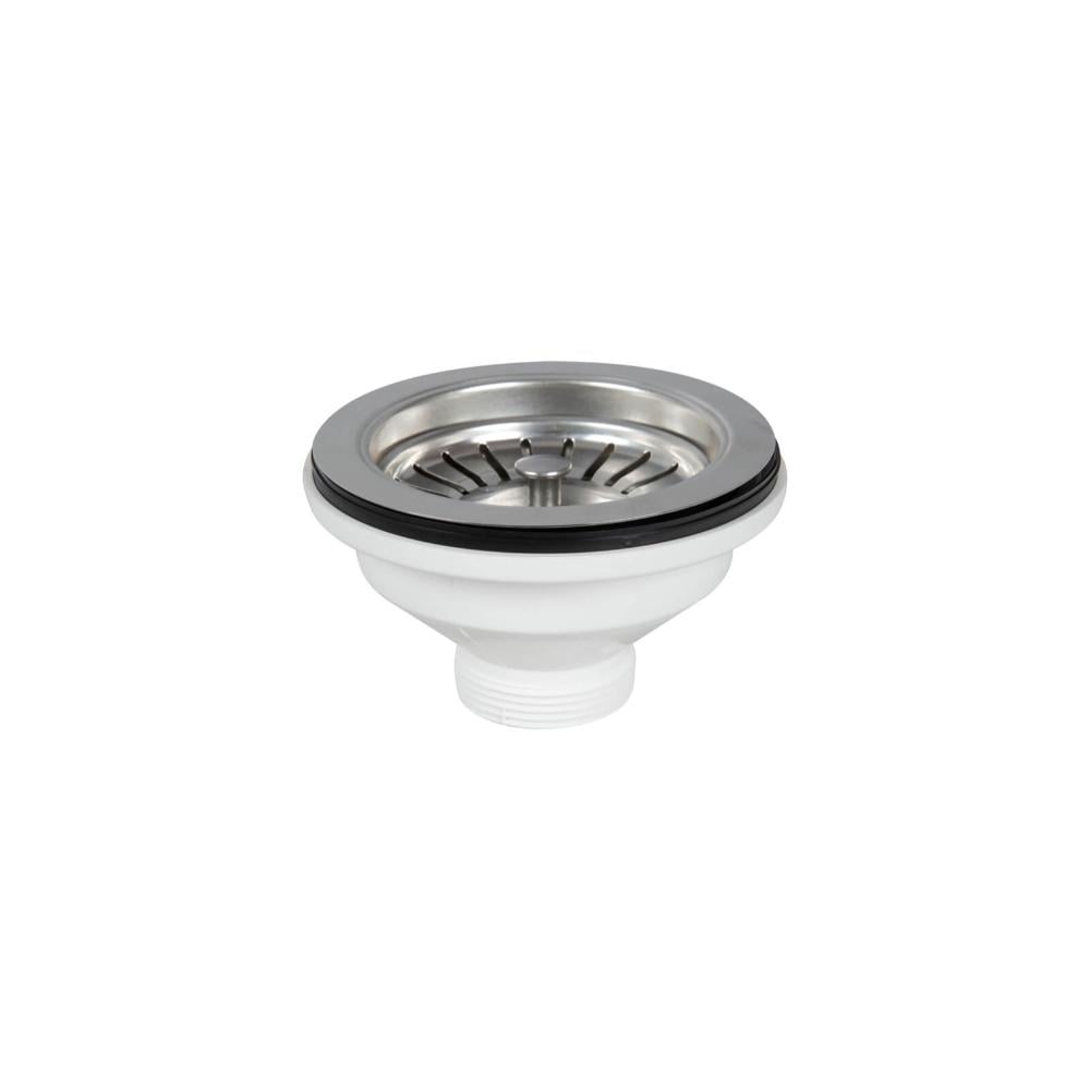 Ventil chiuveta bucatarie Eurociere, inox/compozit, 3 1/2 x 1 1/2 toli