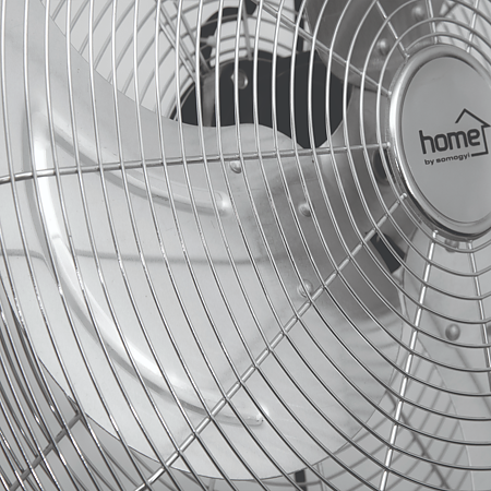 Ventilator cu stativ Home, 100W, 3 trepte, plastic/metal, negru, 45 cm Ventilator cu stativ Home, 100W, 3 trepte, plastic/metal, negru, 45 cm