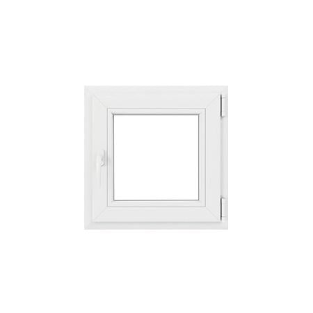 Fereastra PVC, 4 camere, deschidere simpla, dreapta, alb, 50 x 50 cm