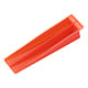 Set clips si pene sistem de nivelare placi ceramice, plastic, rosu/alb, 200/100 buc