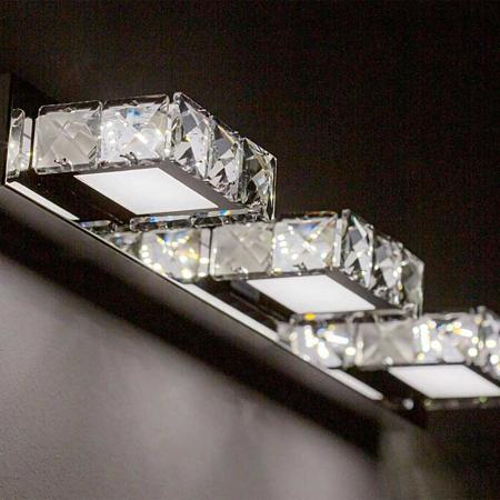 Aplica LED Romance, 146000, 9W, 4000K, transparent, crom