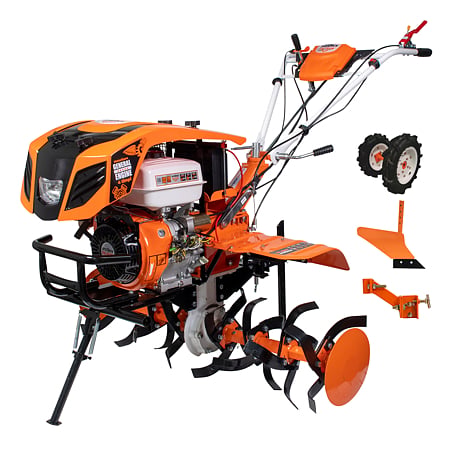 Motocultor pe benzina, Ruris, 1150KS start, 13 CP, latime de lucru 75-110 cm