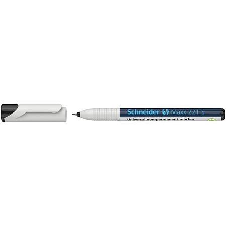 Marker nepermanent Schneider OHP 221, negru, 0.4 mm