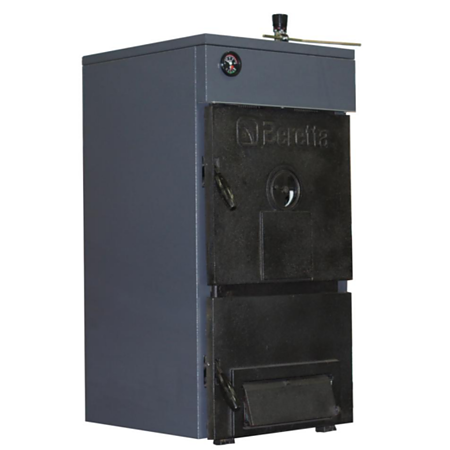 Cazan pe combustibil solid Beretta RBS-10, fonta, 50 kW Cazan pe combustibil solid Beretta RBS-10, fonta, 50 kW