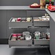 Mecanism Fly Box reversibil, antracit, 450 mm 