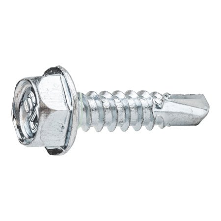 Surub autoforant, cap hexagonal, otel zincat, 5.5 x 19 mm, 10 bucati