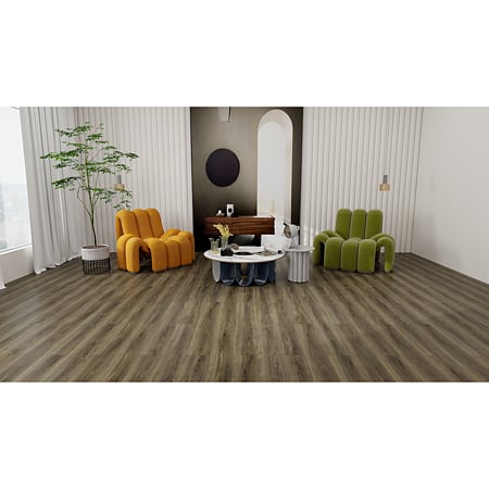 Pardoseala SPC 4+1 mm Rio PRF1020-15, rezistent la apa, clasa de trafic 33, click drop-lock i4F, folie izolatoare atasata, decor lemn, 1220 x 180 mm