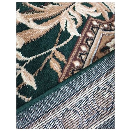 Covor clasic Gold 042/32, polipropilena BCF, verde/bej, 160 x 225 cm