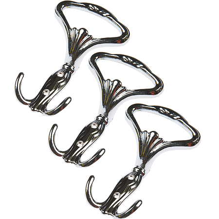 Cuier clasic mare, zamac, crom, 105 x 152 mm
