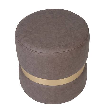 Taburet Ring, inel auriu, stofa bej M610, rotund, 38 x 38 x 40 cm Taburet Ring, inel auriu, stofa bej M610, rotund, 38 x 38 x 40 cm
