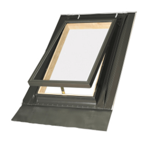 Fereastra de acces pe acoperis Optilook, lemn de pin, 46 x 75 cm