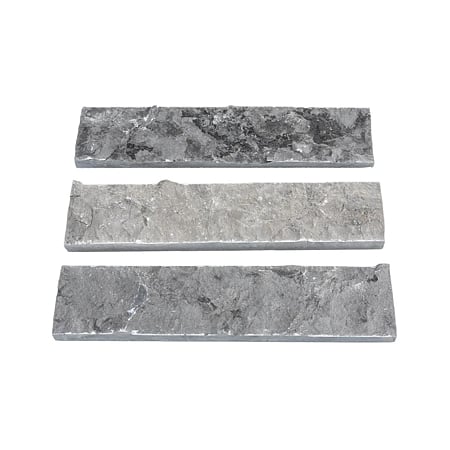Piatra decorativa naturala Modulo Natimur Misty grey, exterior/interior, gri, 30 x 7 x 1,5 cm