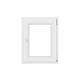 Fereastra PVC, 5 camere, deschidere oscilobatanta, dreapta, alb, 60 x 80 cm