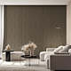 Panou decorativ Linea Comfort, 5 lamele, decor pin tobaco, maro si gri, suport placaj casmir, interior, 265 x 24,6 x 3 cm
