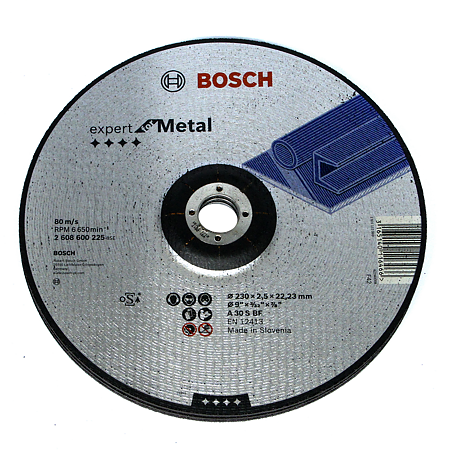 Disc debitare cu degajare metal, Bosch Expert, 230 X 22,23 X 2.5 mm