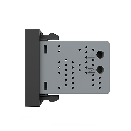 Modul priza USB Tip A Livolo VL-FCUS-1BP, policarbonat, negru