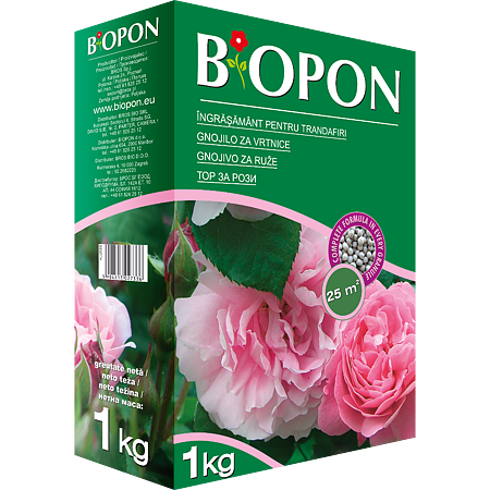 Ingrasamant granulat trandafiri Biopon, 1 kg