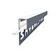 Profil banda LED pentru plinta ceramica LED.808.10.MKR2, aluminiu, incorporabil, mat, gri, 10 x 2700 mm
