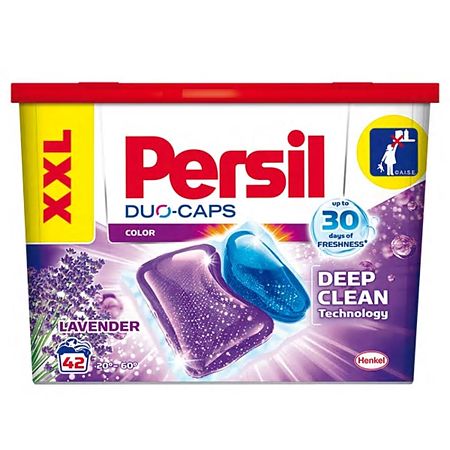 Detergent automat, Persil Duo-Caps Color Lavender, capsule, 42 spalari