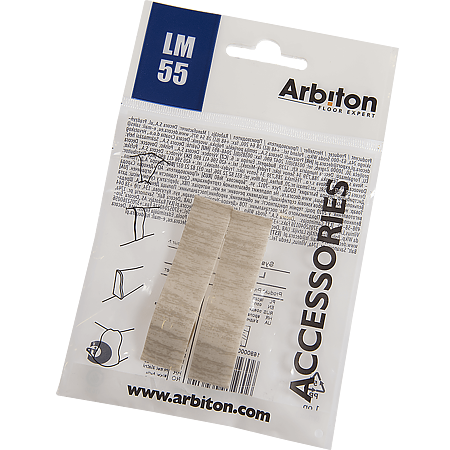 Set element de imbinare plinta parchet Arbiton LM 55, stejar auriu, PVC, 55 x 26 mm, 2 bucati/set