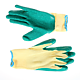 Manusi de protectie Dipper BLS DCT-9, verde, tricotate, fibre mixte, imersate in latex, marimea 9