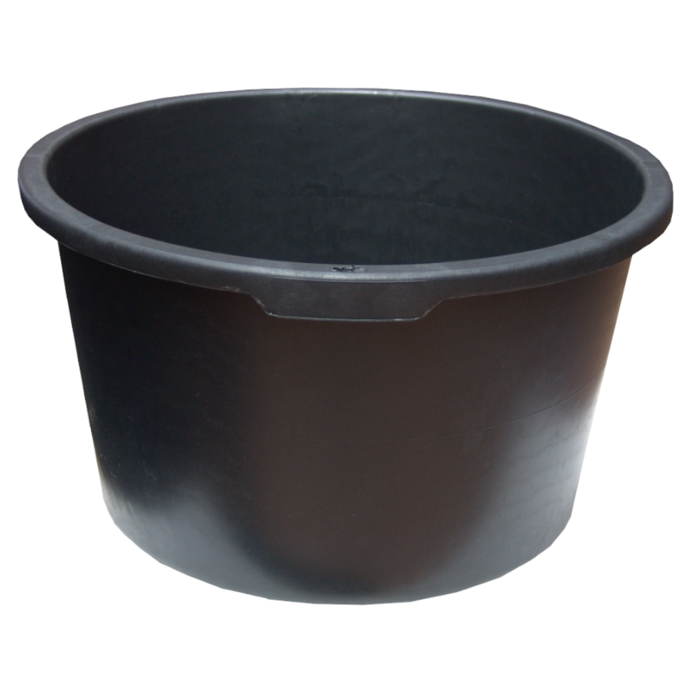 Cuva rotunda pentru mortar Evotools, negru, 90L