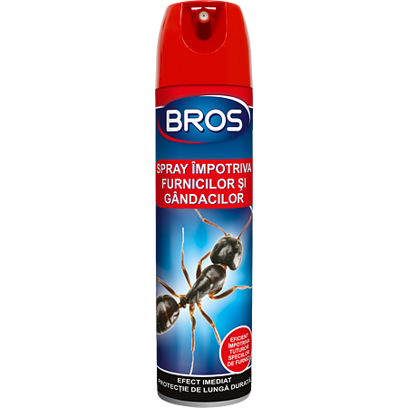 Spray impotriva furnicilor si gandacilor Bros, 210/15 ml
