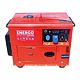 Generator portabil carcasat pe roti Energo Primax GN5000dE, diesel, 5 KW, rezervor 15 l