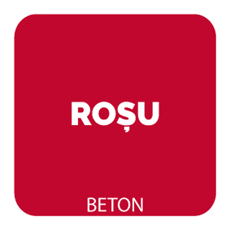 Email Oskar Direct pe beton, rosu, interior/exterior, 2,5 L