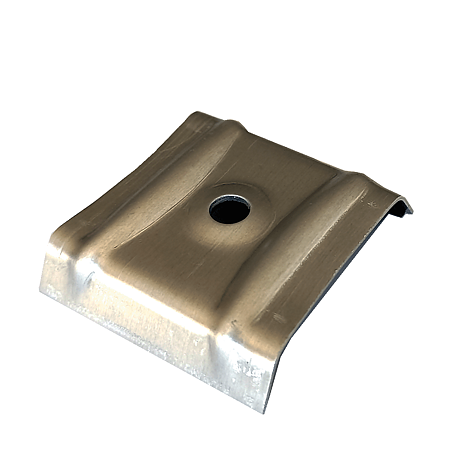 Cleme fixare policarbonat alveolar, aluminiu, 17 mm, 20 bucati/set