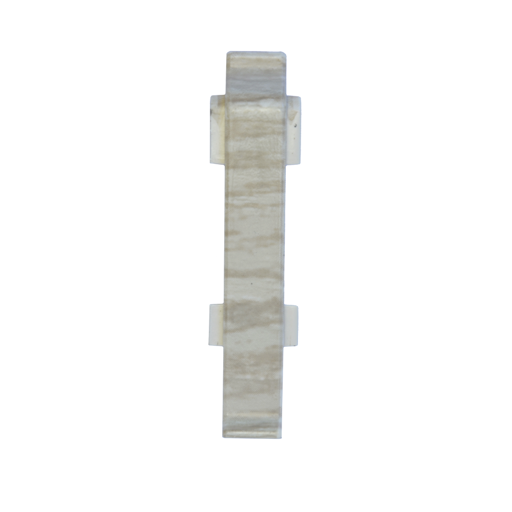 Set element de imbinare plinta parchet Korner Evo 70, stejar pastel, PVC, 70 x 20.7 mm, 2 bucati/set 20.7