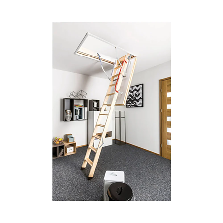 Scara modulara Fakro LTK Energy, lemn, 60 x 120 x 280 cm
