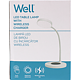 Lampa led birou Well LW03 WL, cu incarcare wireless, 5 W, lumina naturala