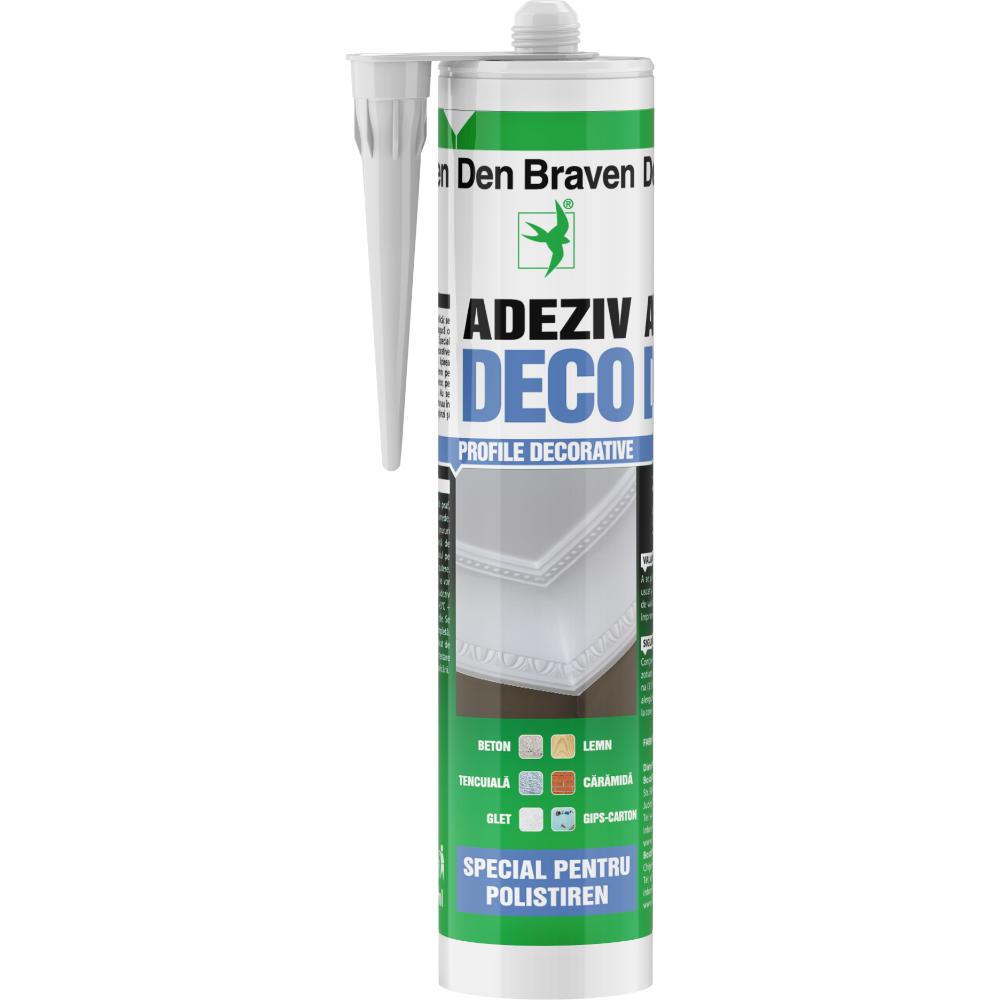 Adeziv pentru polistiren Den Braven, alb, 280 ml