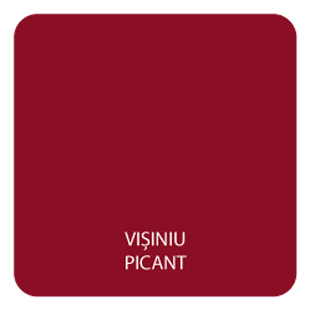 Vopsea Oskar Aqua Lucios, pentru lemn/metal/zidarie, interior/exterior, pe baza de apa, visiniu pic, 2,5 l