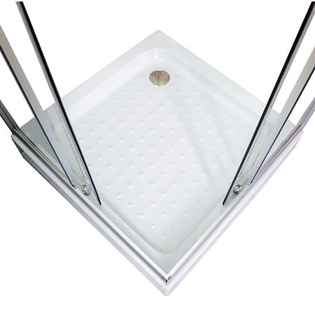 Cabina de dus Sanotechnik TM59, patrata, sticla 4 mm, 90 X 90 x 193 cm