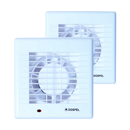 Ventilator axial de tubulatura Polo4 100S, Dospel, D 100 mm, 15W, alb