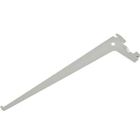 Suport PRO pentru rafturi din lemn, metal sau sticla, L: 500 mm, alb