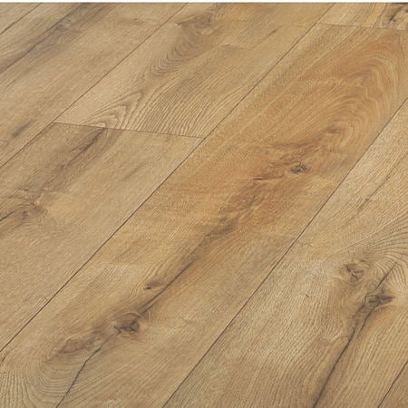 Parchet laminat 8 mm Swiss Krono Easy Step 3282, stejar Malay, nuanta medie, clasa de trafic 32, angle-angle, 1380 x 191 mm