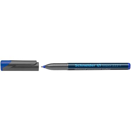 Marker permanent Schneider OHP 222, albastru, 0.7 mm