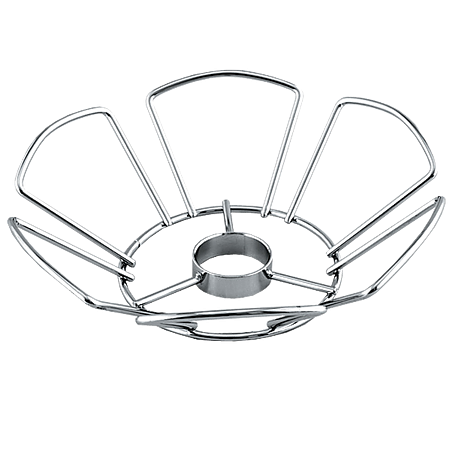 Coloana bar cu accesorii si suport pentru pahare, crom, D 31 cm